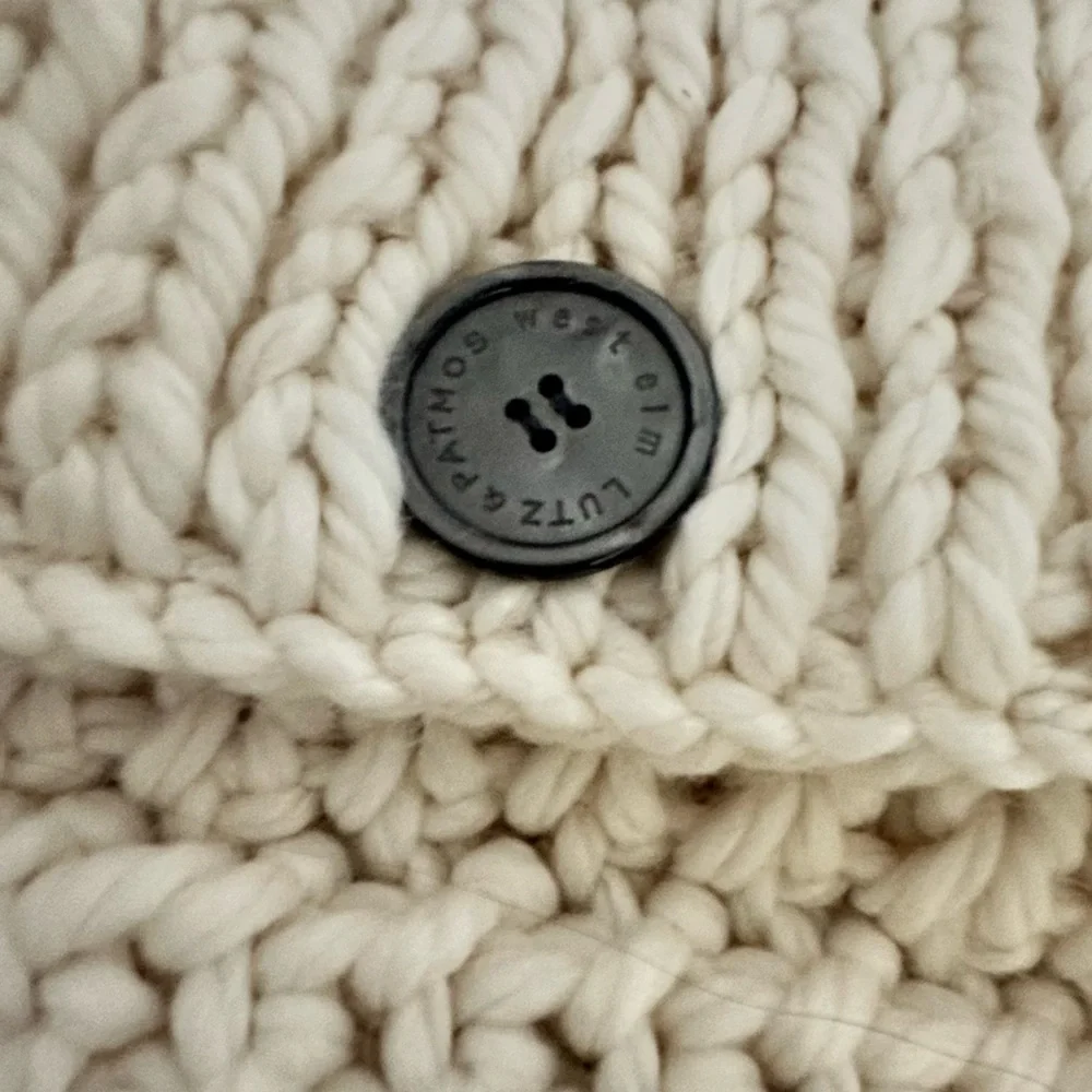 West Elm cable knit